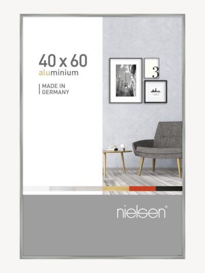 Pixel Argent poli 40 x 60 cm