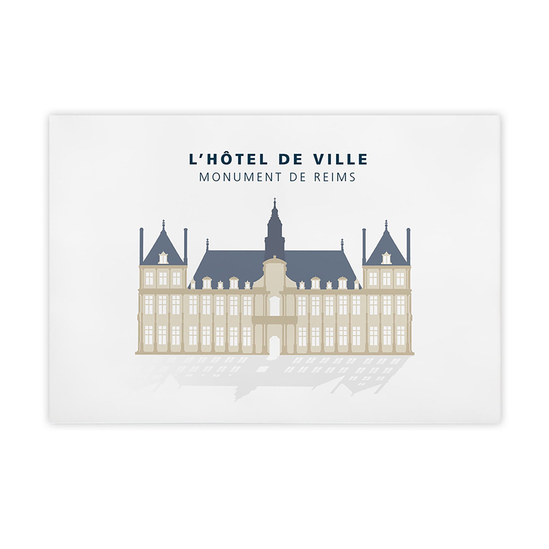 L'hôtel de ville de Reims